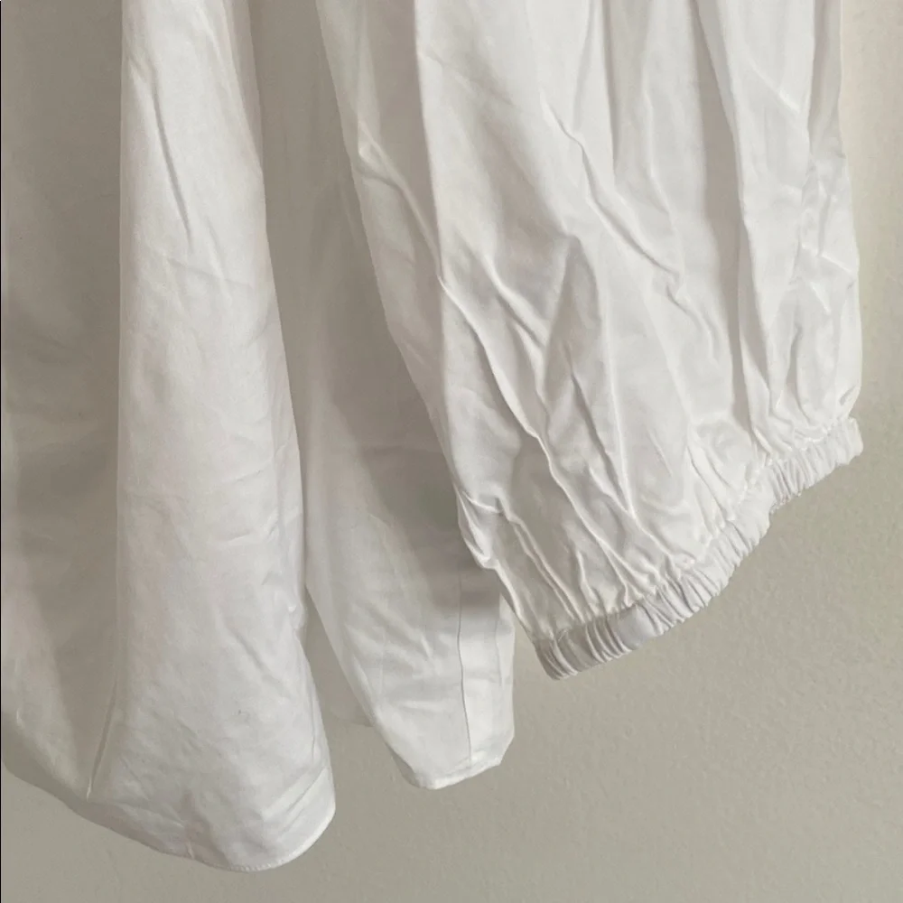 NWT Madewell Puff-Sleeve Babydoll Top - Picture 5 of 7